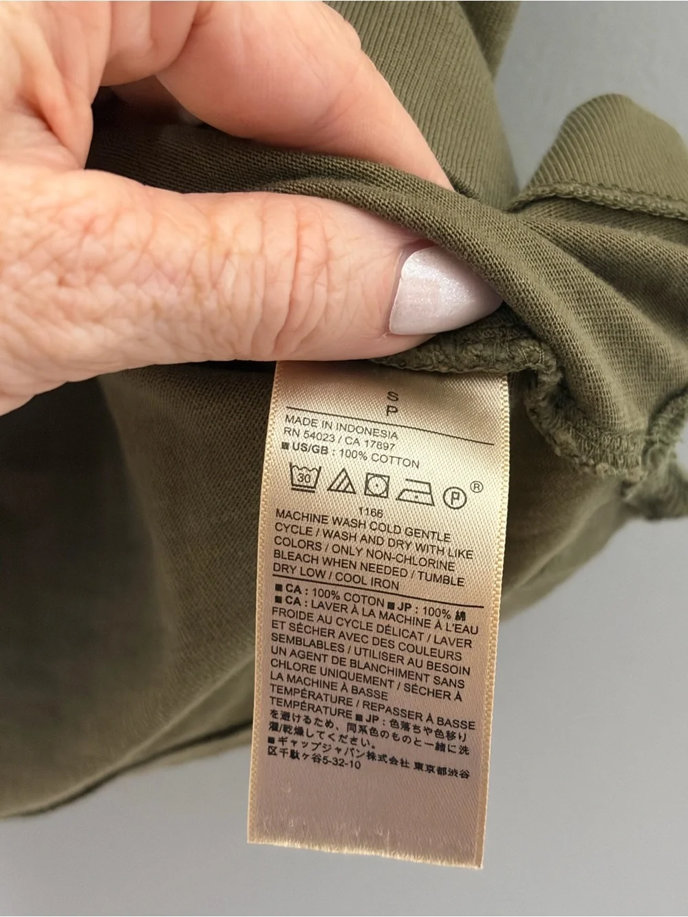Banana Republic Men's Rugged Slub Henley Olive Green Small